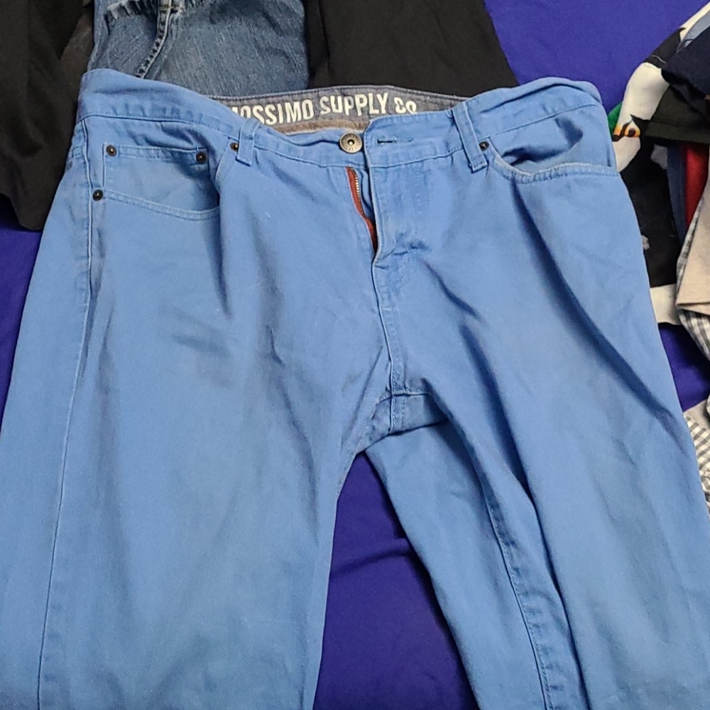 Blue Mossimo Casual Pants